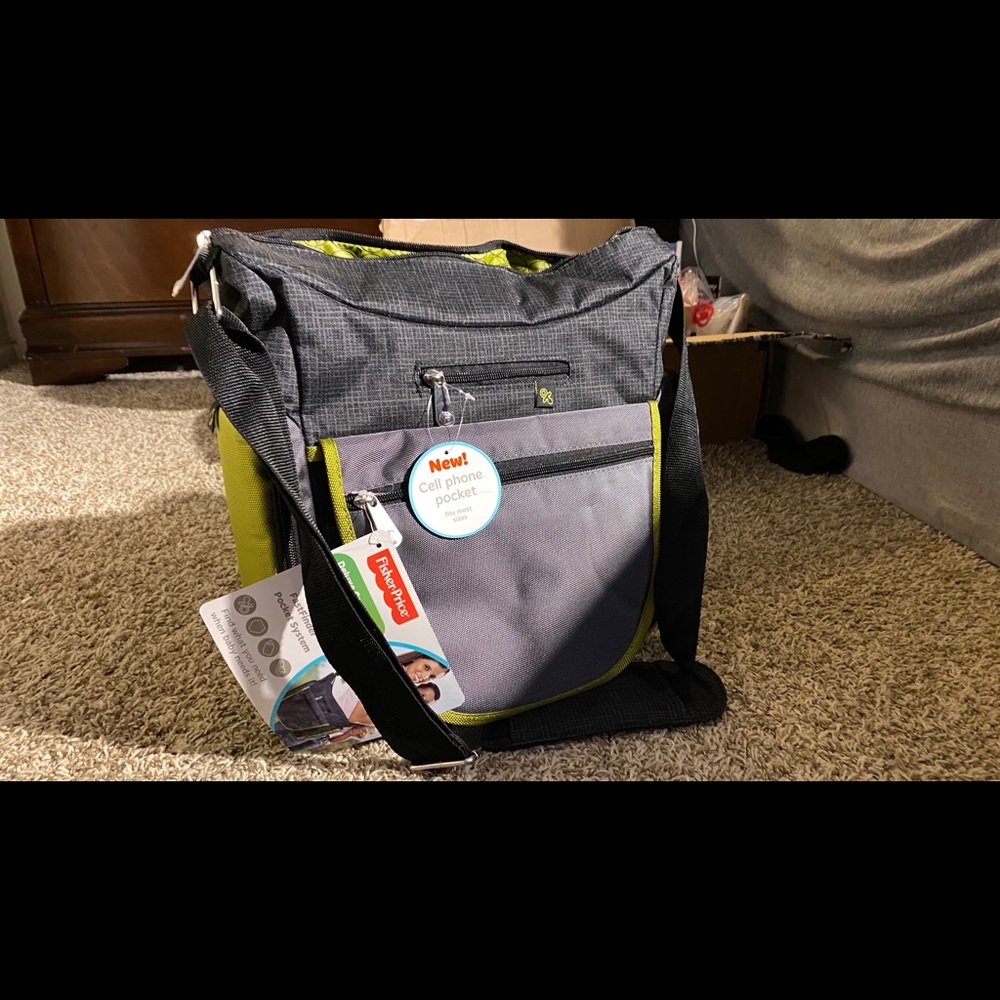 NWT Fisher Price Diaper Bag